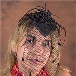 Séréna avec voilette