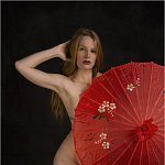 Florence à l'ombrelle rouge