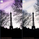 Eiffel Tower in 3 ways