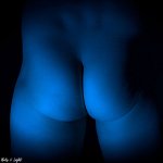 Fesses bleues