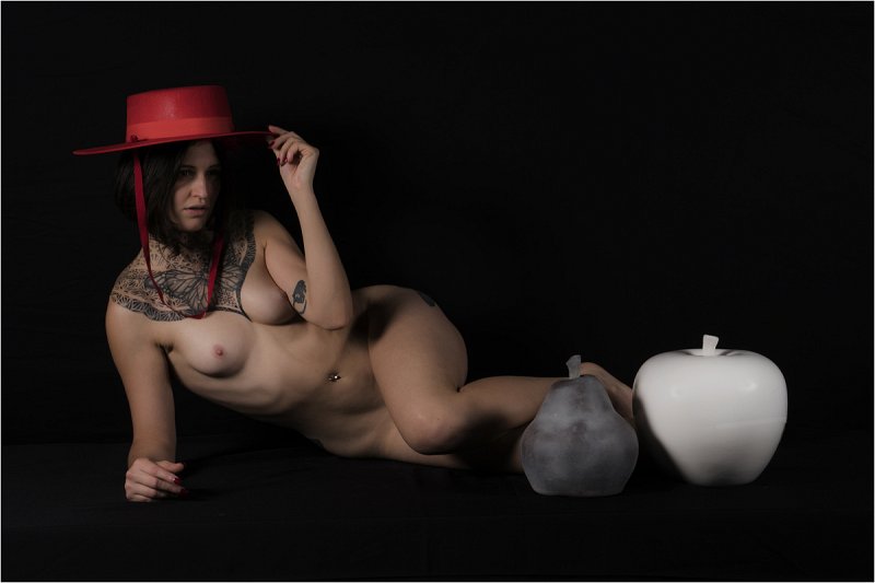 Luce, poire et pomme