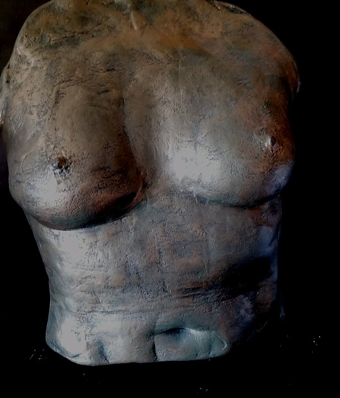 Drybread_buste_patine_bronze