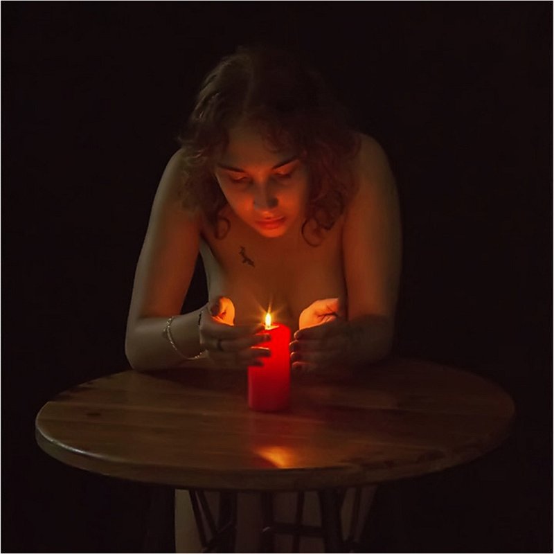 Serena et la bougie