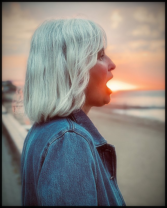 Cracheuse de coucher de soleil