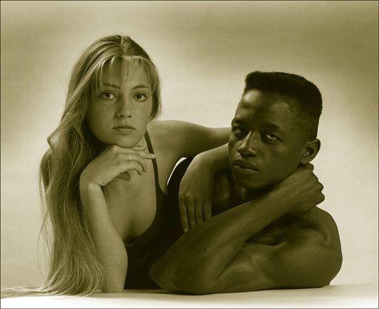 Blonde et Noir