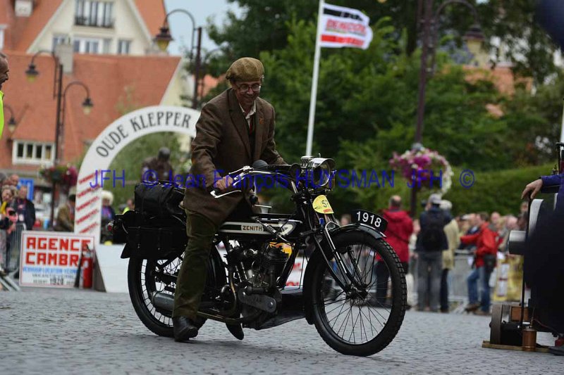 Parade motos anciennes  DE Haan  Belgique 2016