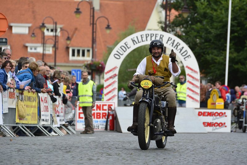 Parade motos  De Haan Belgique  2016