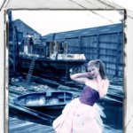 Sophie en robe Thomas Siceaux