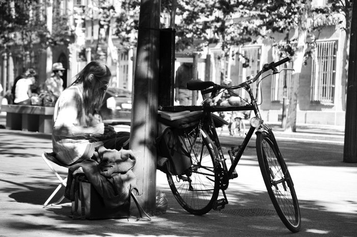 gars et velo