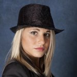 La dame au chapeau