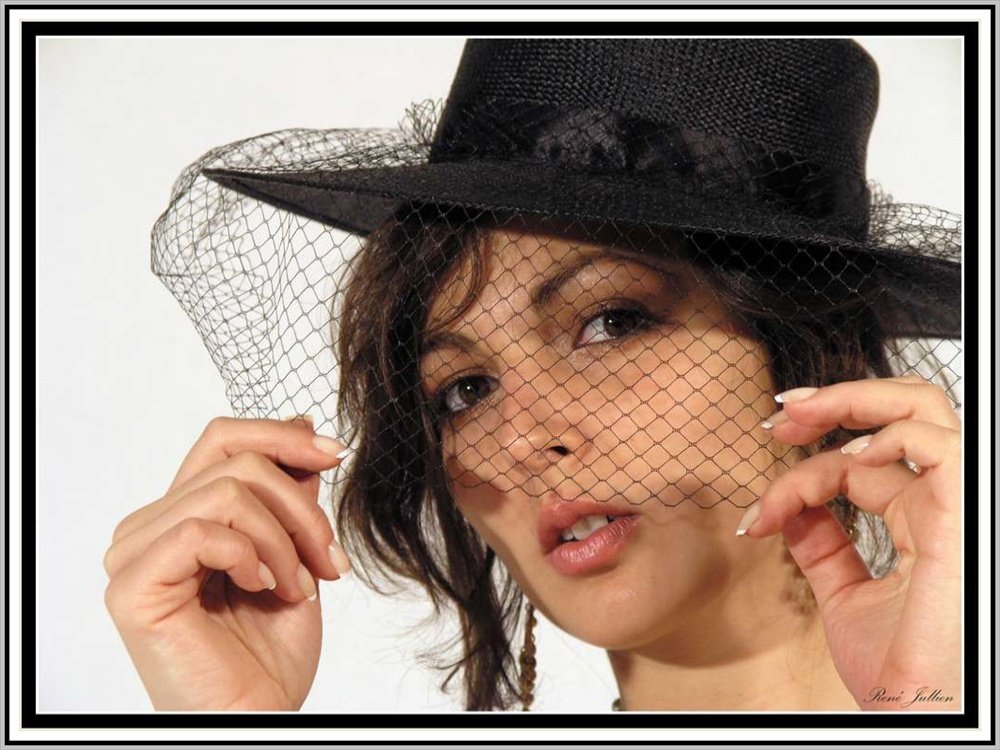chapeau voilette
