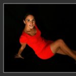 Femme en studio