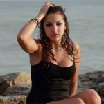 Moi au shooting Decembre