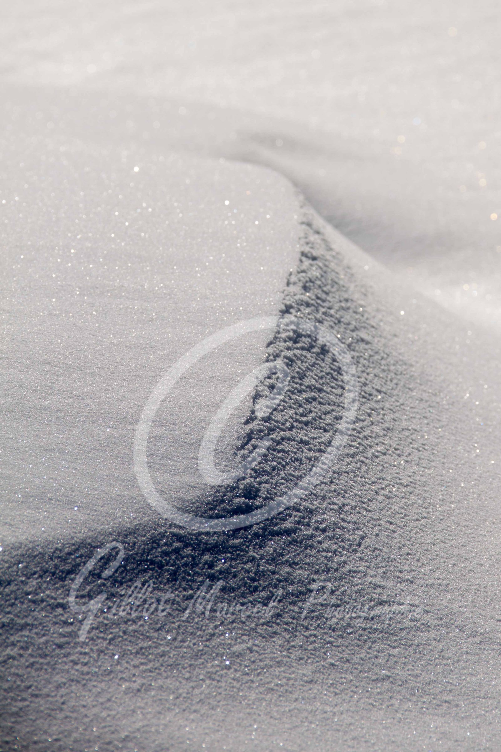 La neige de Mars