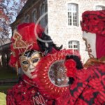 Masque de Venise Jardin d'Annevoie Belgique