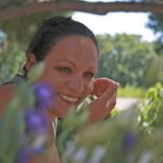 femme au sourire