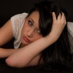 Shooting studio fond noir