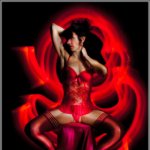 Light-painting avec l'Ange So