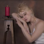 Cherry  pensive