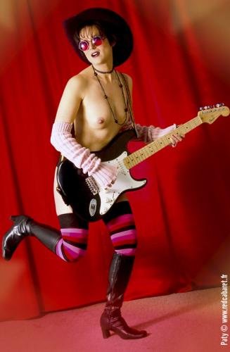 Paty in the redcabaret