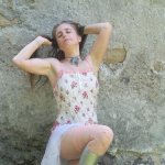Robe rose