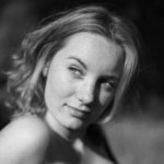 Noir et blanc portrait