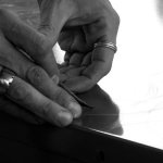 Les mains de l'artiste