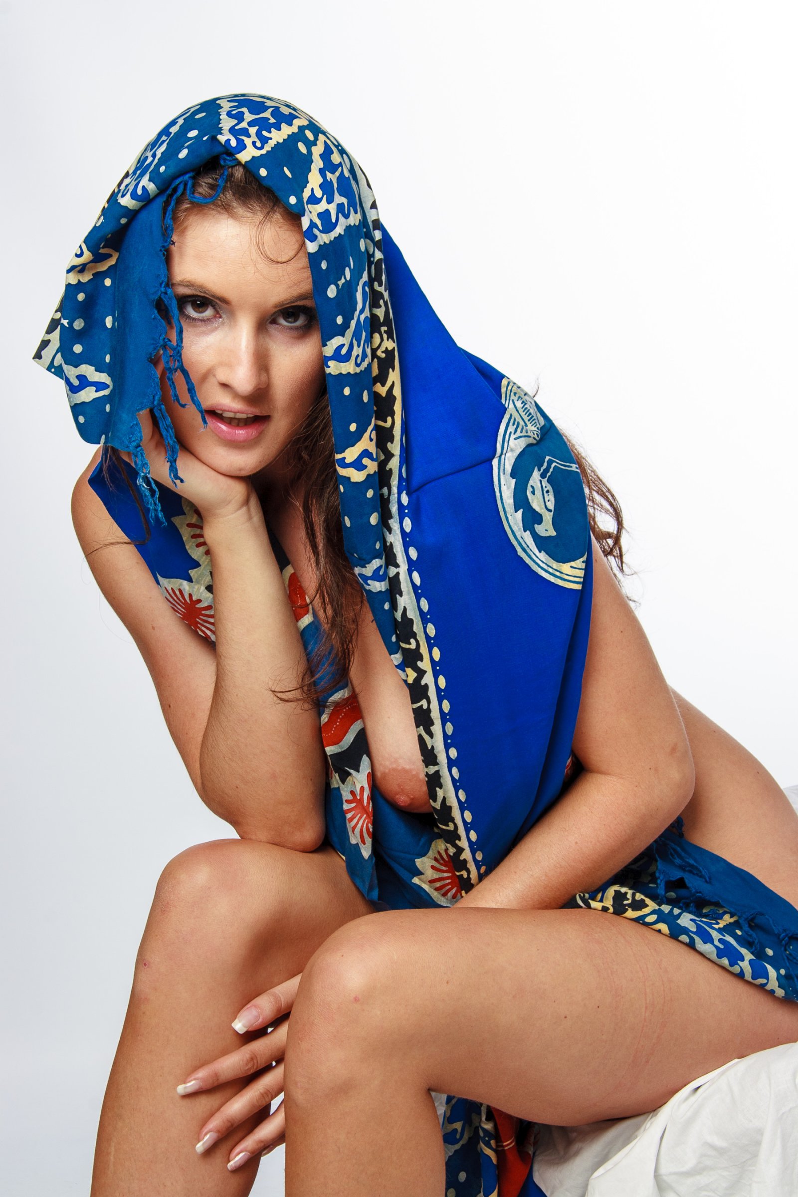 Petula en bleu