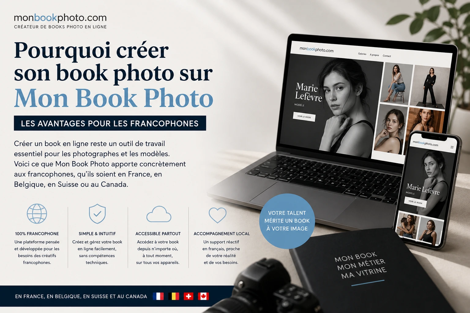 Pourquoi créer son book photo sur Mon Book Photo : les avantages pour les francophones
