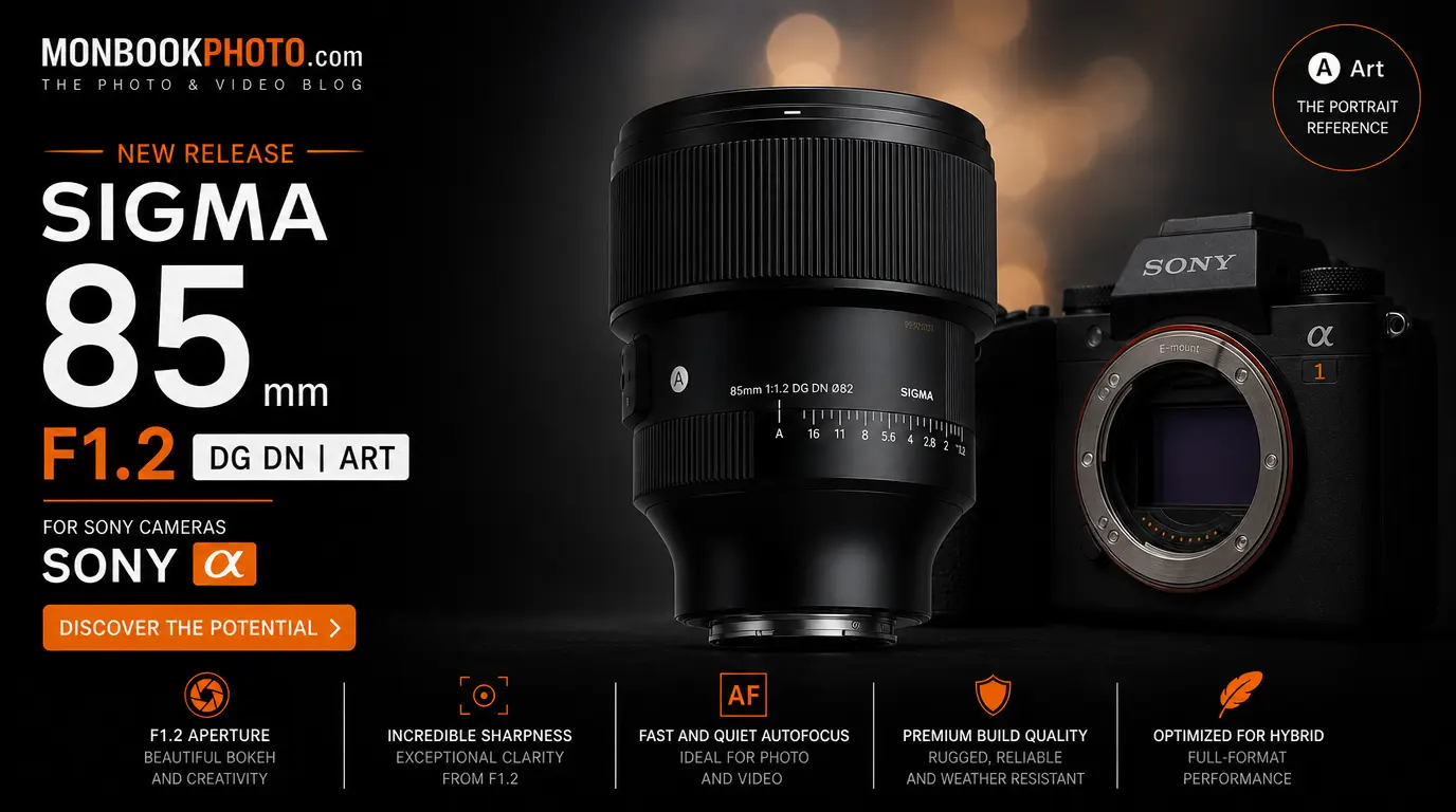 Sigma 85mm F1.2 DG | Art: A Compact F1.2 Portrait Prime for Sony E and L-Mount